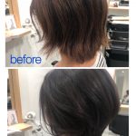 お客様カット Before＆After(くせ毛編)by北折